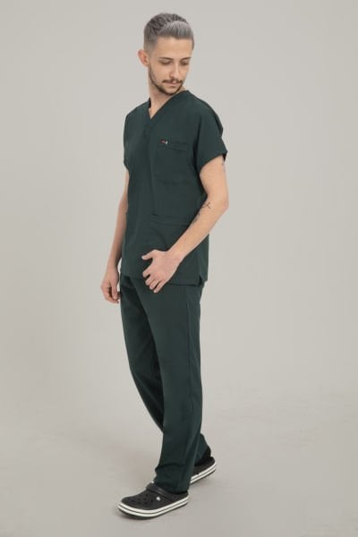 Zümrüt Likralı Cerrahi Takım Forma