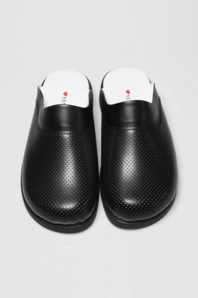 Siyah Klasik Ortopedik Sabo Terlik