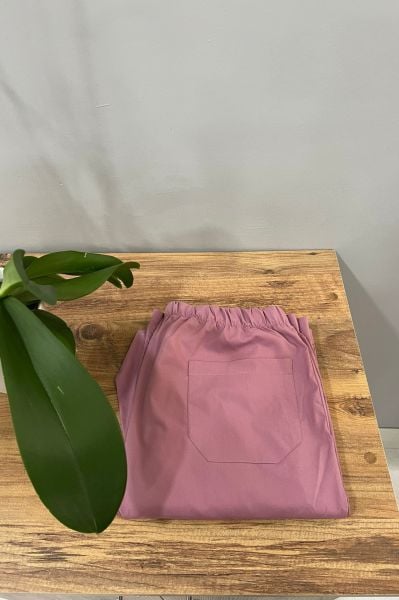 Gül Kurusu Likralı Pantolon