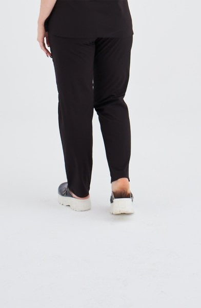 Siyah Likralı Pantolon