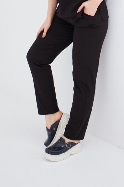 Siyah Terikoton Pantolon