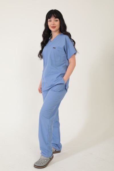 Parlament Mavisi Terikoton Cerrahi Takım Forma