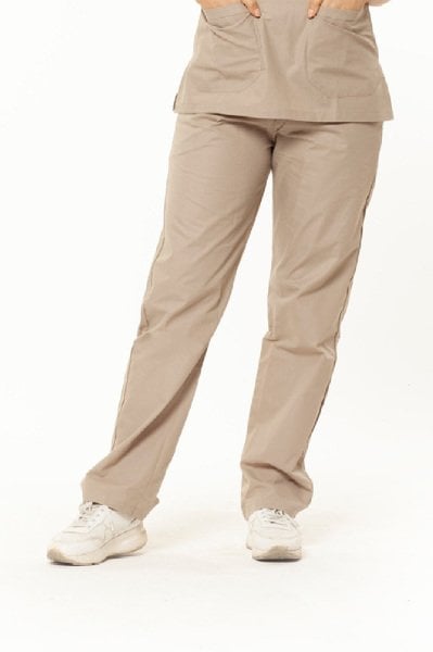 Bej Terikoton Pantolon