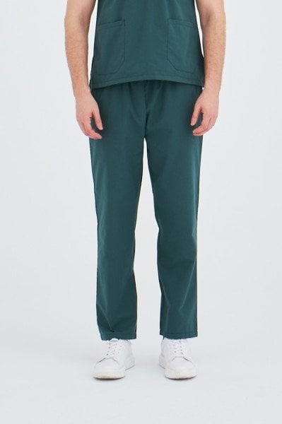 Ördek Yeşili Terikoton Pantolon