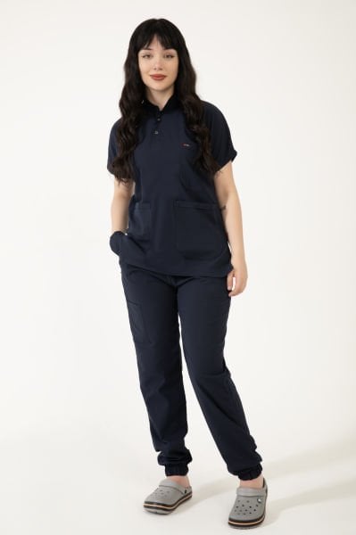 Lacivert Likralı Yeni Lüks Takım Forma