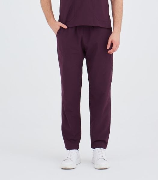 Mürdüm Terikoton Pantolon