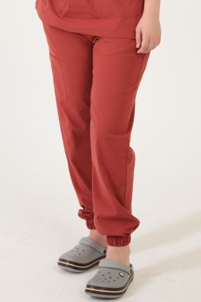 Kiremit Likralı Yeni Lüks Pantolon