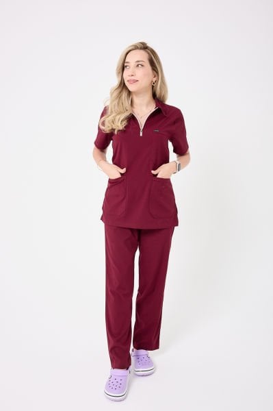 Bordo Likra Plus Yeni Lüks Takım Forma