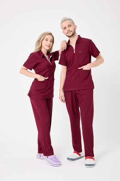 Bordo Likra Plus Yeni Lüks Takım Forma