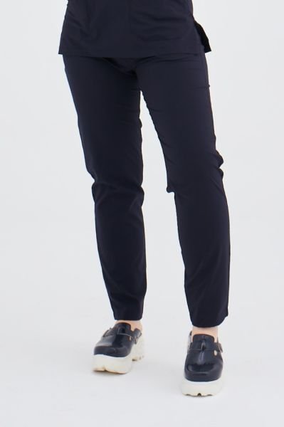 Lacivert Likra Plus Pantolon