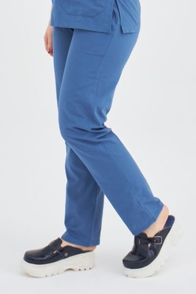 İndigo Likralı Pantolon