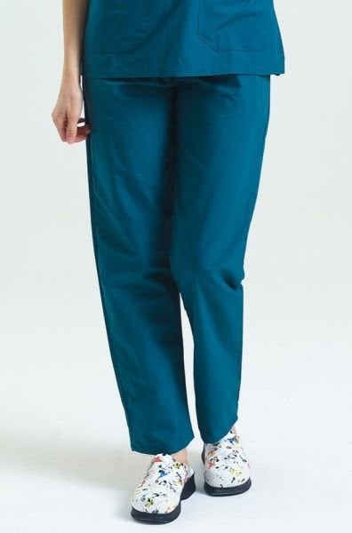 Petrol Yeşili Terikoton Pantolon